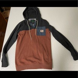 Mens hippie tree sweatshirt size medium